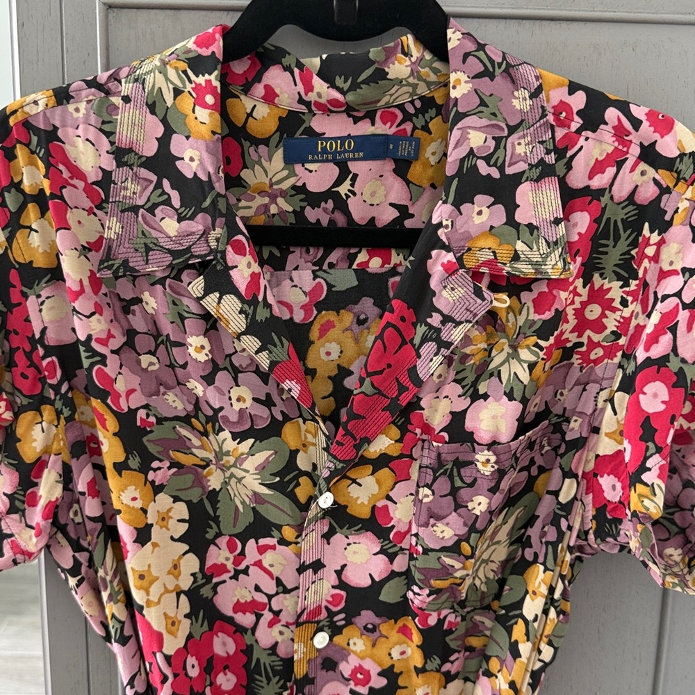 Ralph Lauren Polo Floral Dress. Size 8 - Picture 6 of 17